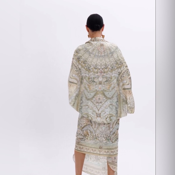 Camilla Era of Empires 100% Silk Scarf - Picture 6 of 6